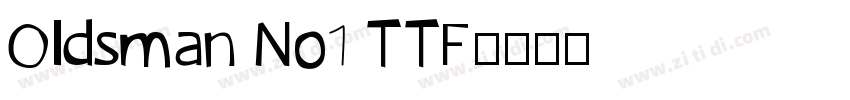 Oldsman No1 TTF字体转换